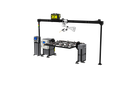 Sistema de soldadura robotizado con mesa de soldadura rotativa