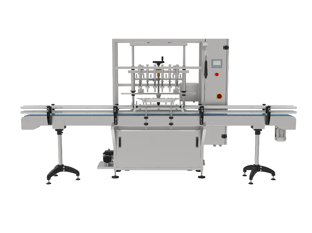 Automatic Overflow filling machine 6 nozzles